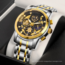 High Quality Man Chronograph Quartz Watch Date Luxury Brand Watches Men